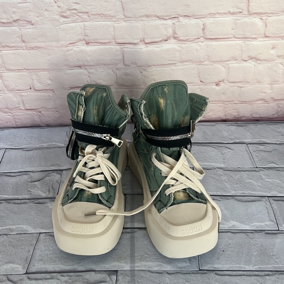 PUNK denim canvas fashionable SHOES - Picture 5 of 7